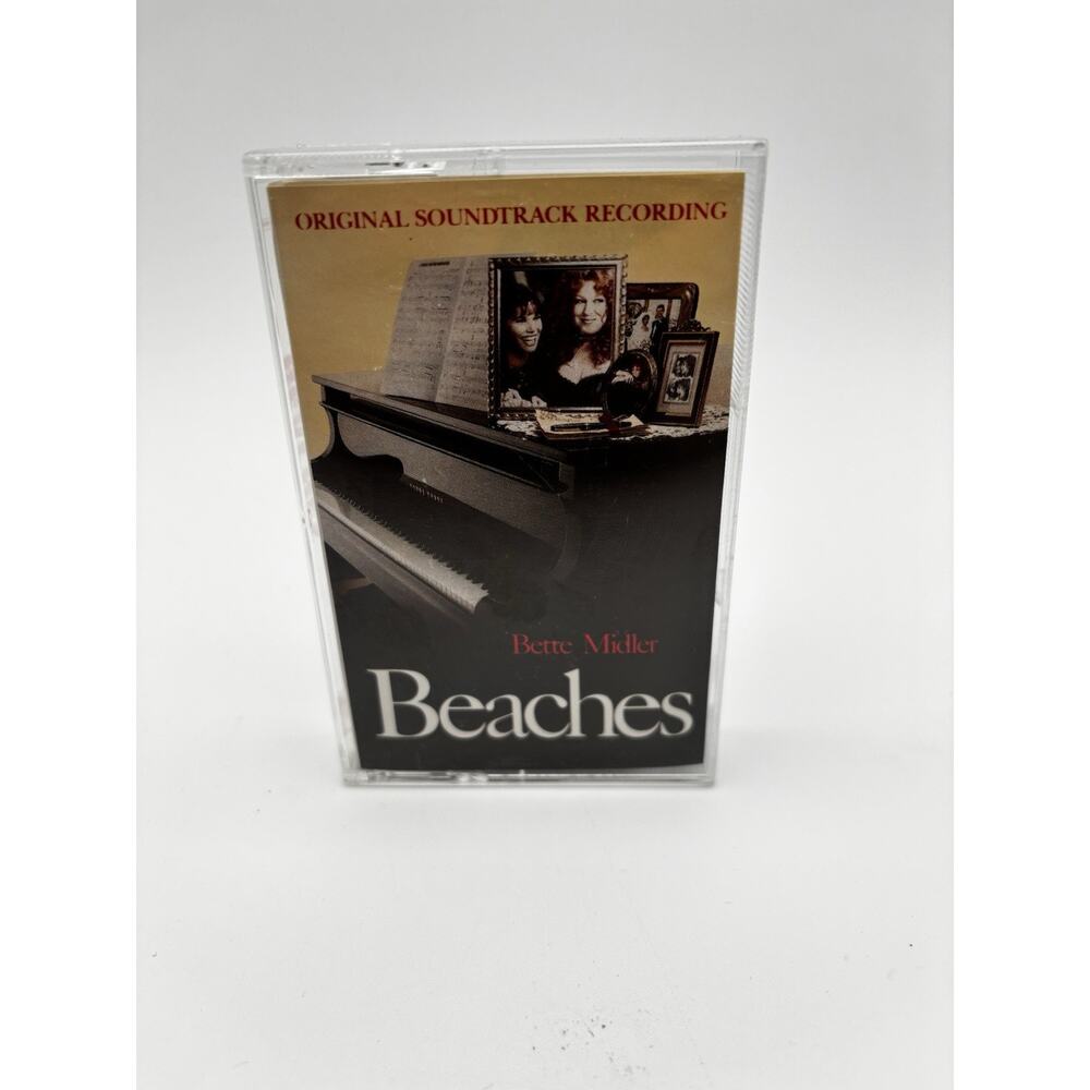 Beaches Original Motion Picture Soundtrack Cassette Tape VG Tested Works